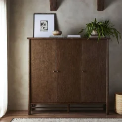 West Elm Darana 3-Door Cabinet (74")