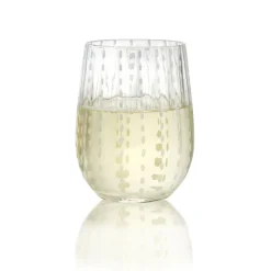 West Elm Dash Stemless Wine Glasses (Set of 4)
