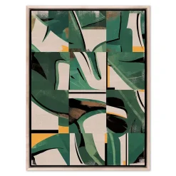 West Elm Deconstructed Geo Framed Wall Art by Coup D'Esprit