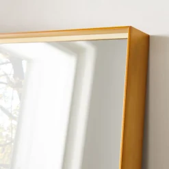West Elm Deep Frame Thin Metal Floor Mirror