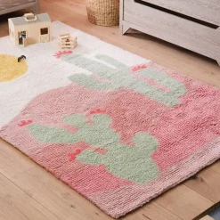 West Elm Desert Cactus Shag Rug