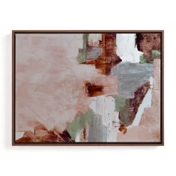 West Elm Desert Sun Framed Wall Art by Minted for