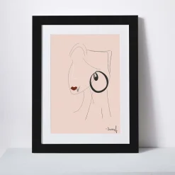 West Elm Diarrablu Print - The Scar