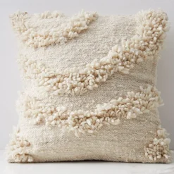 West Elm Diego Olivero Tierra Wool Pillow Cover - Large