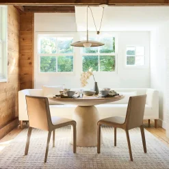 West Elm Dolores Leather Dining Chair