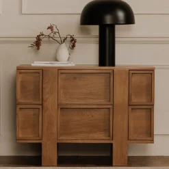 West Elm Dorthea Oak Nightstand (36")