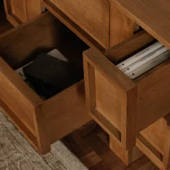West Elm Dorthea Oak Nightstand (36")