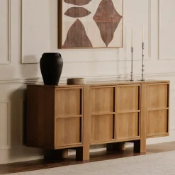 West Elm Dorthea Oak Sideboard (74")