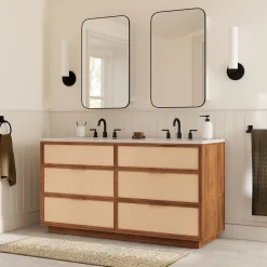 West Elm Douglas Double Bathroom Vanity (60")