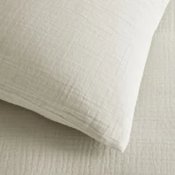 West Elm Dreamy Gauze Cotton Duvet Cover & Shams