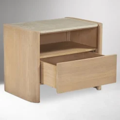 West Elm Eckford Bottichino Marble Nightstand (28")