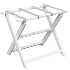 West Elm Eco Luggage Rack with Stripe Straps