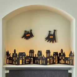 Kids West Elm Ed Emberley Glow-in-the-Dark Spooky Village