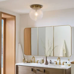 West Elm Edie Prismatic Flush Mount (–)