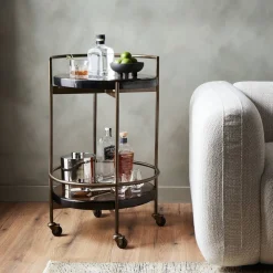 West Elm Eleodoro Bar Cart (19")