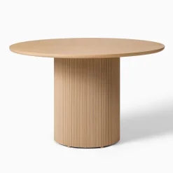 West Elm Ellington Outdoor Terrawood Round Dining Table (48")
