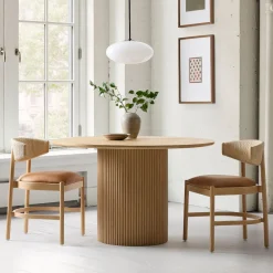 West Elm Ellington Round Dining Table & Chairs Set