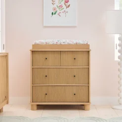 Kids West Elm Elora Narrow 4-Drawer Dresser with Removable Topper (36")