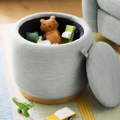Kids West Elm Elora Storage Ottoman
