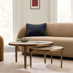 West Elm Elwell Marble Nesting Coffee Tables (24"–32")