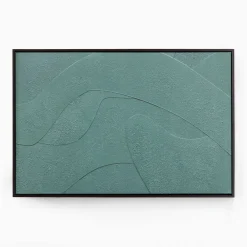 West Elm Emerald Monochrome Wall Art