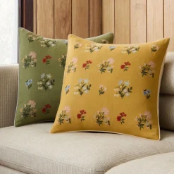 West Elm Emma Chamberlain Embroidered Floral