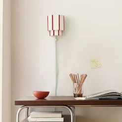 West Elm Emma Chamberlain Faceted Plug-In Sconce (7")