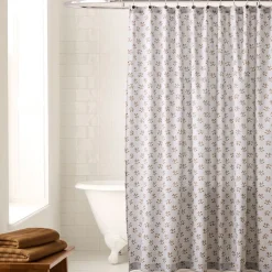 West Elm Emma Chamberlain Floral Shower Curtain