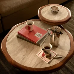 West Elm Emma Chamberlain Marble Nesting Coffee Tables (18"–32")