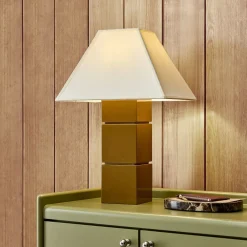 West Elm Emma Chamberlain Tiered Lacquer Table Lamp (18")