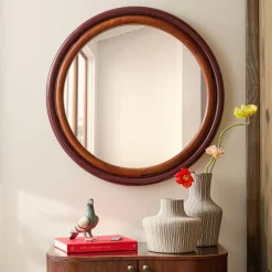 West Elm Emma Chamberlain Tubular Round Wall Mirror