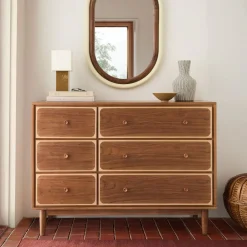 West Elm Emma Chamberlain Two-Tone 6-Drawer Dresser (50")