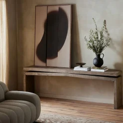 West Elm Emmerson® Reclaimed Wood Console Table (– )