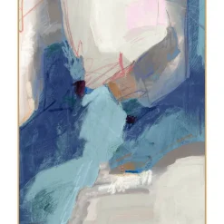 West Elm Emotive In Blue Wall Art