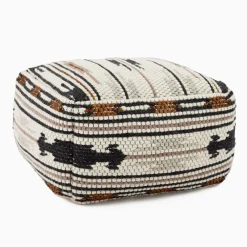 West Elm Entwine Pouf