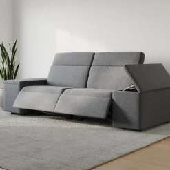 West Elm Enzo Reclining Sofa (77"–93")