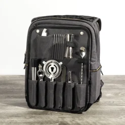 West Elm Essential 18-Piece Bar Tools w/ Backpack Set