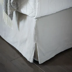 West Elm European Flax Linen Bed Skirt