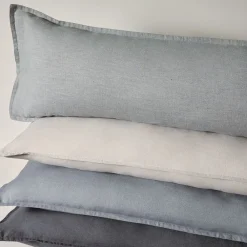 West Elm European Flax Linen Oversized Lumbar