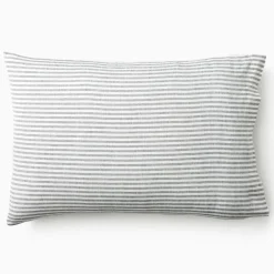 West Elm European Flax Linen Pillowcase Set