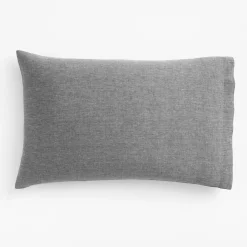 West Elm European Flax Linen Pillowcase Set