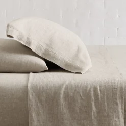 West Elm European Flax Linen Sheet Set