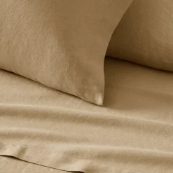 West Elm European Flax Linen Sheet Set