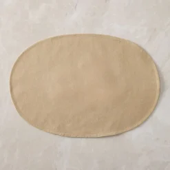 West Elm European Linen Oval Placemats