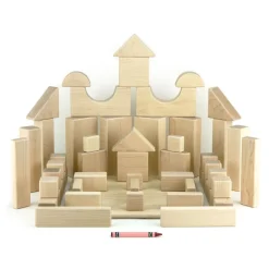 Kids West Elm Everwood Friends Building Blocks Beginner Set