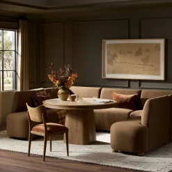 West Elm Everyly U-Shaped Dining Banquette (–)