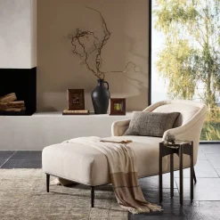 West Elm Faelora Chaise Lounge Chair