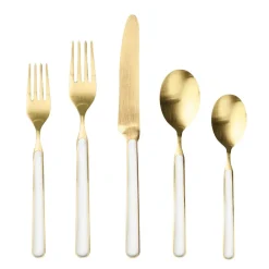 West Elm Fantasia Ice Gold Flatware Sets