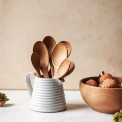 West Elm Farmhouse Pottery Essential Kitchen Little Spoons (Set of 7)