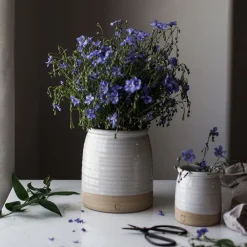 West Elm Farmhouse Pottery Stoneware Beehive Crock